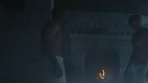 Sexiest Raheem Babalola Scene in Underground. Shirtless. 68887