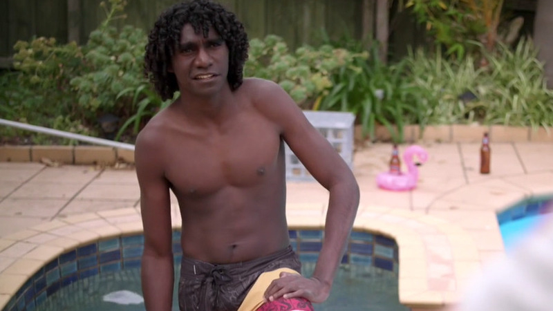 Sexiest Gordon Churchill Scene in The Warriors. Bathing Suit, Shirtless. 69919