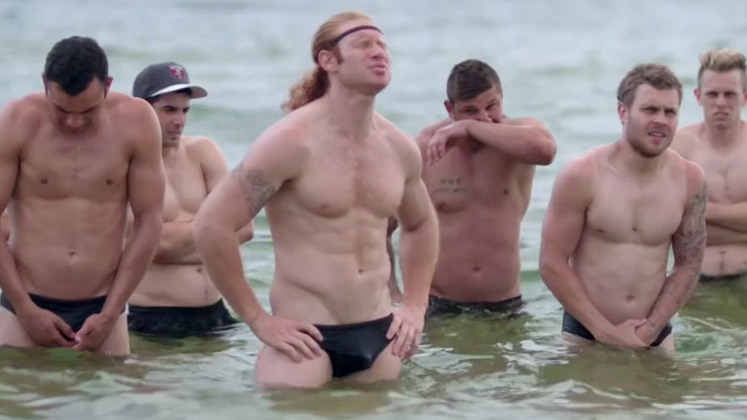 The Warriors's Sexiest Scenes with Ben Knight. Bathing Suit, Bulge, Sexy, Shirtless. 69918