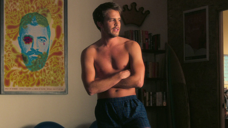 Hottest Johnny Simmons Scene in Girlboss. Shirtless. 68978