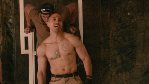 Hottest Neil Brown Jr. Scene in Sand Castle. Shirtless. 68948