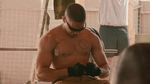 Neil Brown Jr. in Sand Castle (2017) Shirtless 68947