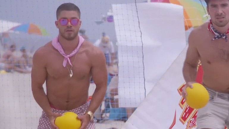 Hottest Cheyenne Parker Scene in Fire Island. Bathing Suit, Shirtless. 69728