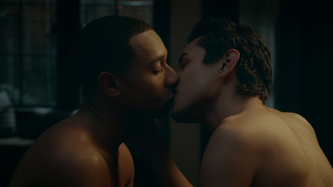 Sexiest Lionel Higgins Scenes. Gay, Shirtless, interracial, kissing. 81694