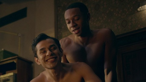 DeRon Horton in Dear White People (2017-2021) Gay Shirtless Anal Sex Bedroom 81704
