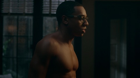 DeRon Horton in Dear White People (2017-2021) Shirtless Glasses Sfw 81690