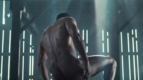 Ricky Whittle Nude as Shadow Moon. Butt, barn, cfnm. 150554