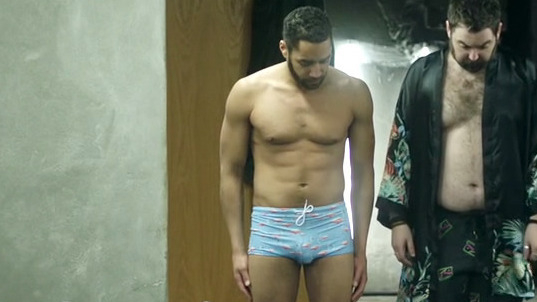 Hottest Leon Scenes. Bathing Suit, Bulge, Shirtless. 70281