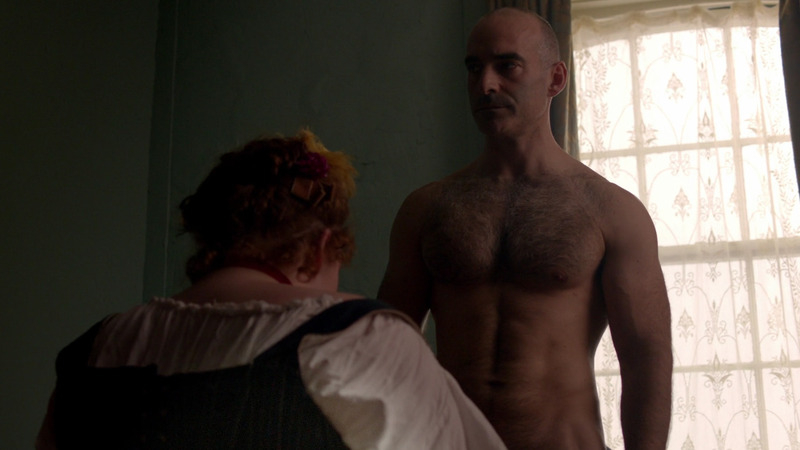 Sexiest Mr. Armitage Scenes. Shirtless, bald, bedroom. 69616