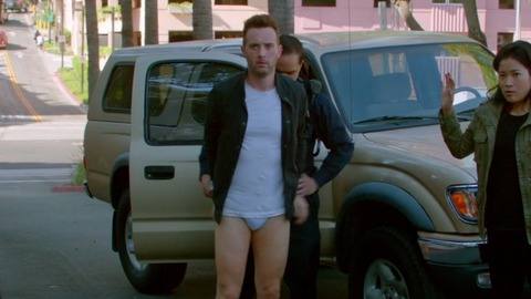 Scorpion's Sexiest Scenes with Eddie Kaye Thomas. Bulge, Underwear. 75390