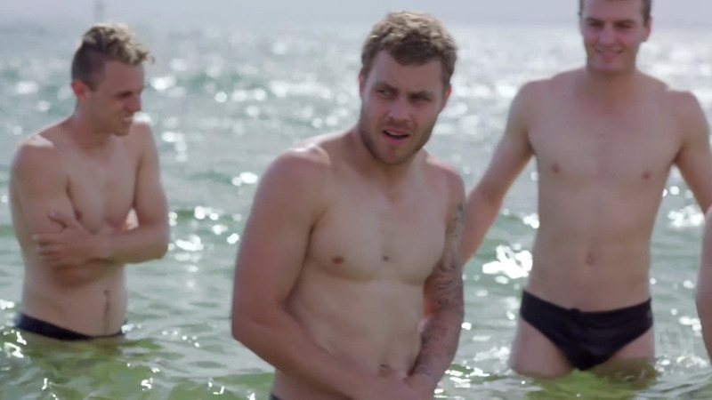 Hottest Reece Milne Scene in The Warriors. Sexy, Shirtless. 69920