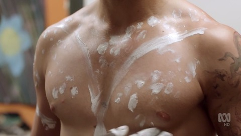 Reece Milne in The Warriors (2017) Sexy Shirtless 70145