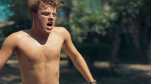 Sexiest Scenes of Leslie Durrell from The Durrells. Shirtless. 81287