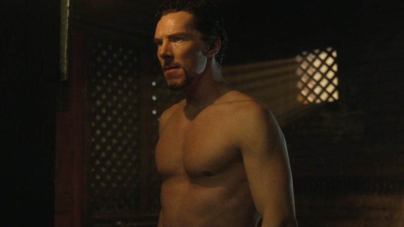 Doctor Strange's Sexiest Scenes with Benedict Cumberbatch. Sexy, Shirtless. 70074