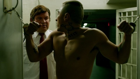 Orange Is the New Black's Sexiest Scenes with Marcos Palma. Shirtless, handcuffed, handcuffs. 70686
