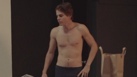 Sexiest Jake Manley Scene in Casual. Shirtless, Underwear, kitchen, loft. 70765