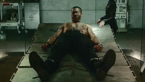 Hottest Thomas Dominique Scene in Blood Drive. Shirtless. 71276