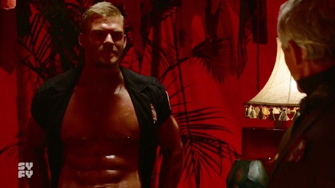 Alan Ritchson in Blood Drive (2017) Shirtless 72523