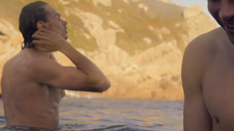 Sexiest Tom York Scene in Poldark. Shirtless. 71041