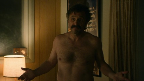 Marc Maron in GLOW (2017-2019) Shirtless Bedroom Mustache 71281