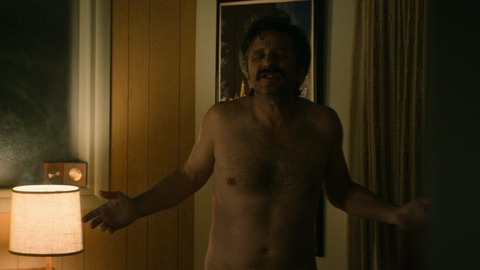 GLOW's Sexiest Scenes with Marc Maron. Shirtless, bedroom, mustache. 71280
