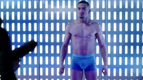 Sexiest Michael Reventar Scene in Dark Matter. Bulge, Sexy, Shirtless, Underwear. 71299