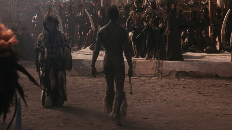 Henry Cele Naked as Shaka Zulu. Butt. 71811