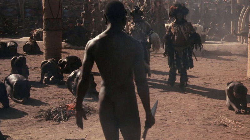 Henry Cele Naked in Shaka Zulu. Butt. 71809