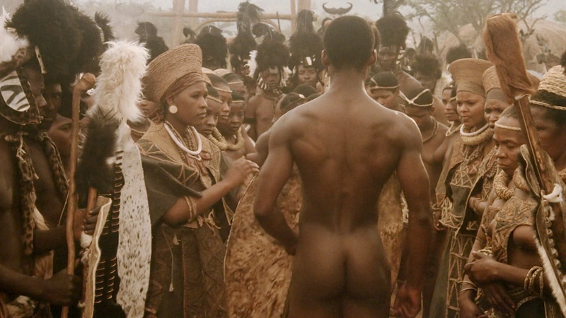Glen Gabela Nude in Shaka Zulu. Butt. 71524
