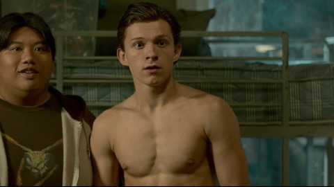 Tom Holland in Spider-Man: Homecoming (2017) Sexy Shirtless 75147