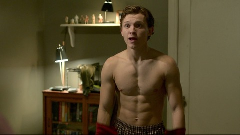 Tom Holland in Spider-Man: Homecoming (2017) Sexy Shirtless 75148