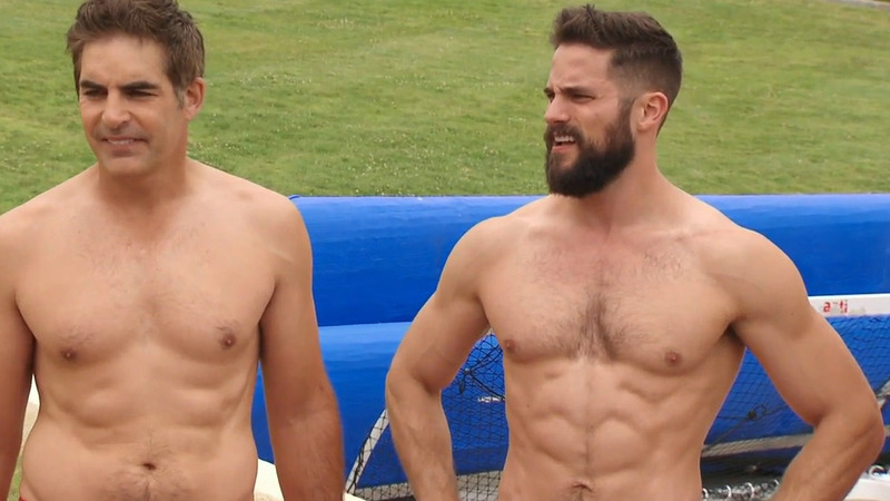Battle of the Network Stars's Sexiest Scenes with Brant Daugherty. Shirtless. 71796