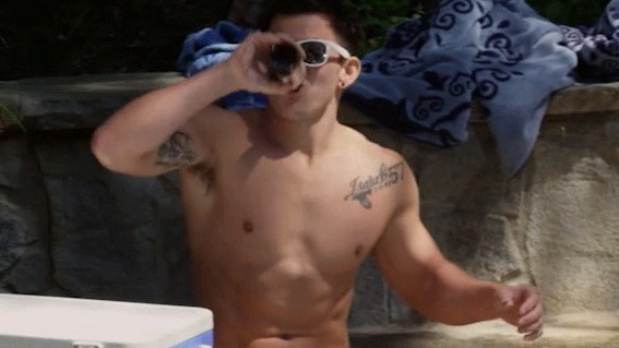 WTF!'s Sexiest Scenes with Johnny James Fiore. Bathing Suit, Shirtless. 72780