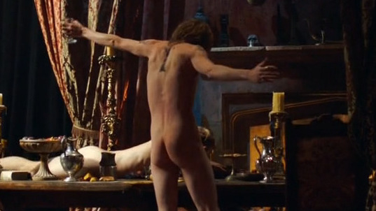 Jamie Campbell Bower Naked as Christopher Marlowe. Butt, Shirtless. 72165