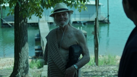 Harris Yulin in Ozark (2017-2020) Shirtless Dock Fedora 72309