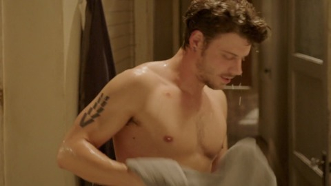 Sexiest François Arnaud Scene in Midnight, Texas. Shirtless. 73135