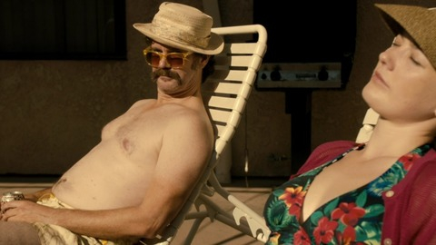 Sean Bridgers in Get Shorty (2017-2019) Shirtless Bathing Suit Bathing Suit Beer 72632