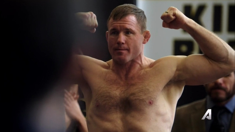 Sexiest Matt Hughes Scene in Kingdom. Shirtless. 72793