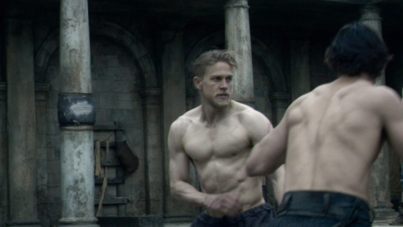 Sexiest Scenes of Arthur from King Arthur: Legend of the Sword. Shirtless. 73367
