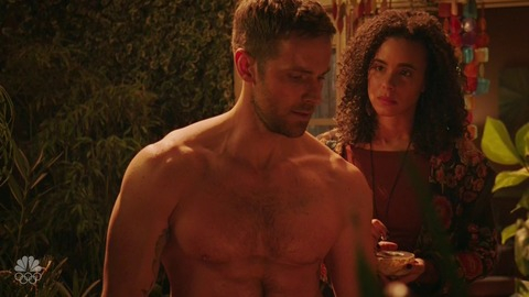 Sexiest Dylan Bruce Scene in Midnight, Texas. Shirtless. 74041