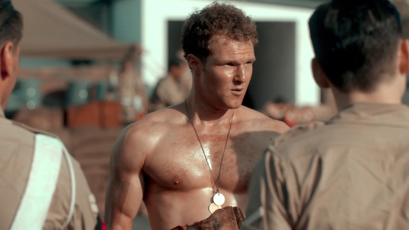 Sexiest Scenes of Chris Dimarco from The Last Post. Shirtless. 74633