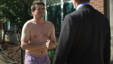 Jason Ritter in Kevin (Probably) Saves the World (2017-2018) Shirtless Underwear 75977