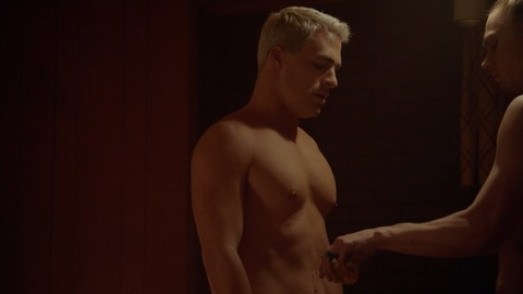 Sexiest Colton Haynes Scene in American Horror Story. Shirtless. 75421