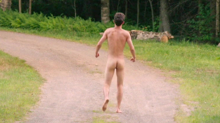 Nikolai from The Song of Sway Lake Naked. Butt, barefoot, nude. 86033
