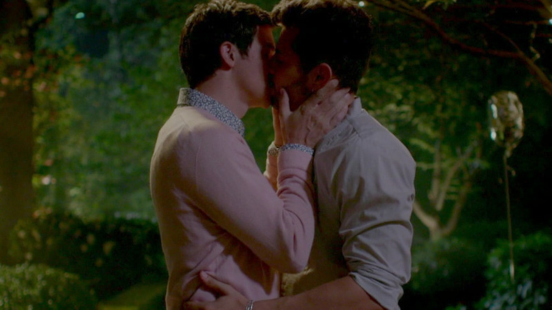 Dynasty's Sexiest Scenes with James Mackay. Gay. 75474