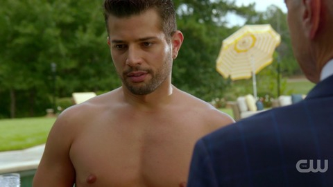 Sexiest Scenes of Sam 'Sammy Joe' Flores from Dynasty. Shirtless. 76031