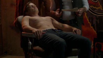 Supernatural's Sexiest Scenes with Alexander Calvert. Shirtless. 75558