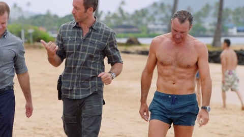 Hottest Chris Vance Scene in Hawaii Five-0. Bathing Suit, Shirtless. 75086