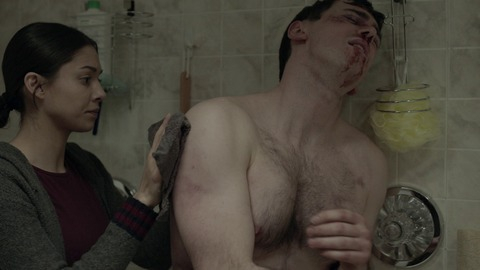 Hottest Jim Watson Scene in Slasher. Shirtless. 75194