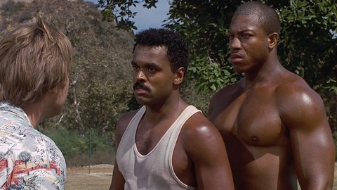 Sexiest Scenes of Nose Guard from 8 Million Ways to Die. Shirtless. 75269